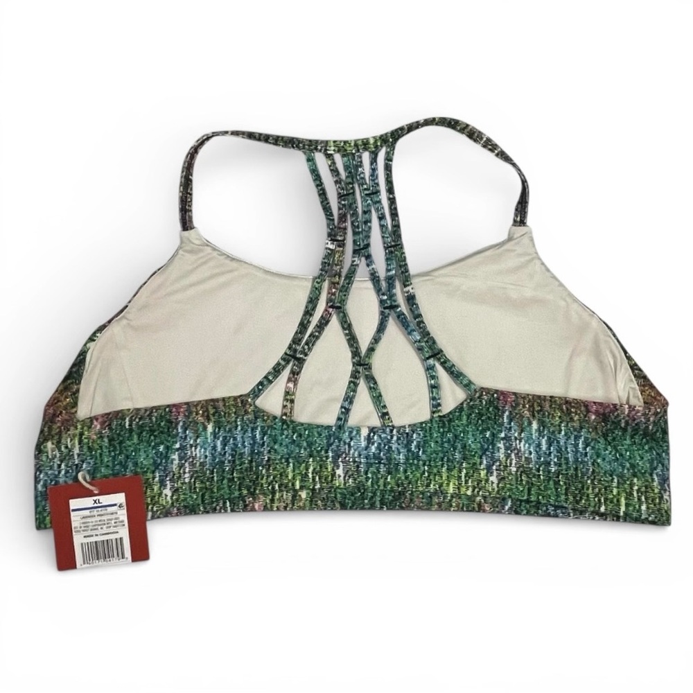 Mossimo - Stappy Razorback Colorful Bralette - XL - NEW! - Picture 2 of 4